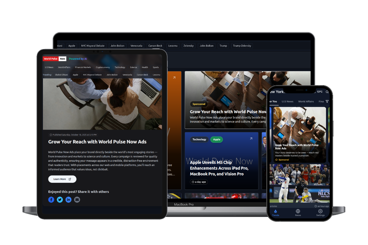 Advertise with World Pulse Now